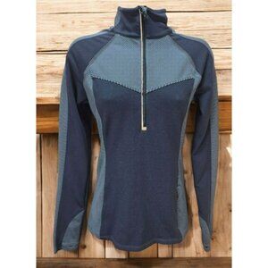 Athleta Womens Black Half-Zip Athletic Jacket XXS